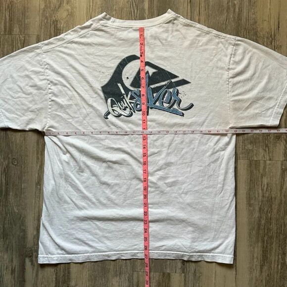 Vintage 90s Quicksilver Center Logo T Shirt Size XL SURF SKATE - Picture 6 of 6